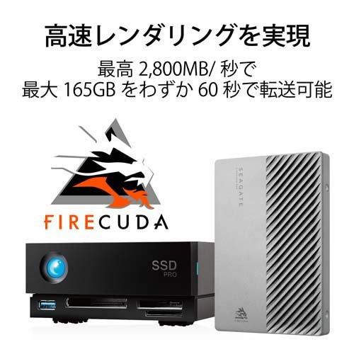 エレコム LaCie SSD 外付け 4TB 1big Dock SSD Pro Thunderbolt 3 Type