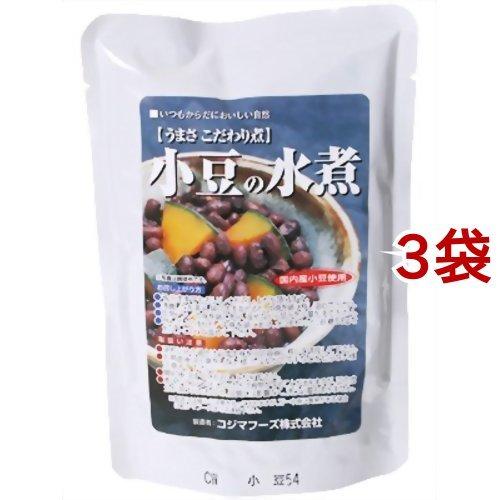 コジマフーズ 小豆の水煮 ( 230g*3コセット )｜soukai