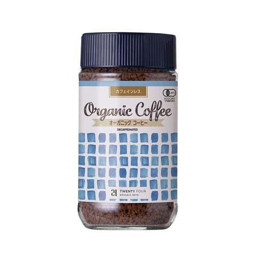 オーガニック インスタントコーヒー カフェインレス ( 100g ) : 爽快