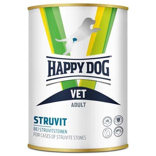 ハッピードッグ　ストルバイト 尿石ケア　療法食 全犬種　成犬　シニア　4kg ハッピードッグ VET ストルバイト(尿石ケア) ウェット缶 療法食 ( 400g