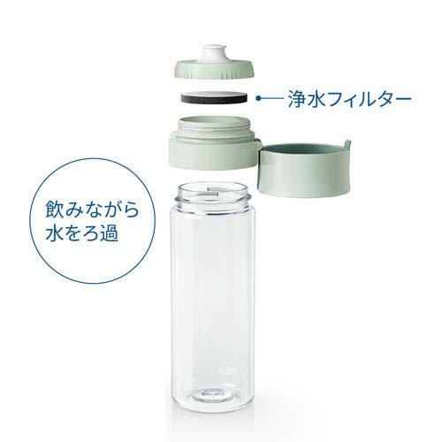 ブリタ ボトル型浄水器 ライトブルー 容量600ml カートリッジ 2 ブリタ ボトル型浄水器 ライトブルー 容量600ml カートリッジ 2