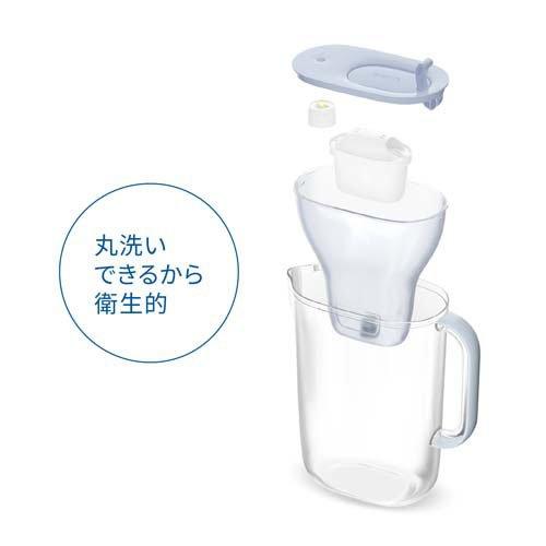 ブリタ ポット型浄水器 マレーラ マクストラプロ カートリッジ 1個付き