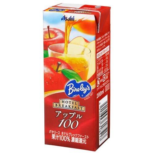 バヤリース ホテルブレックファースト アップル100 紙パック ( 200ml