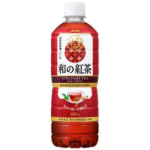 アサヒ 和の紅茶 ストレートティー はちみつ仕立て ( 600ml×24本入