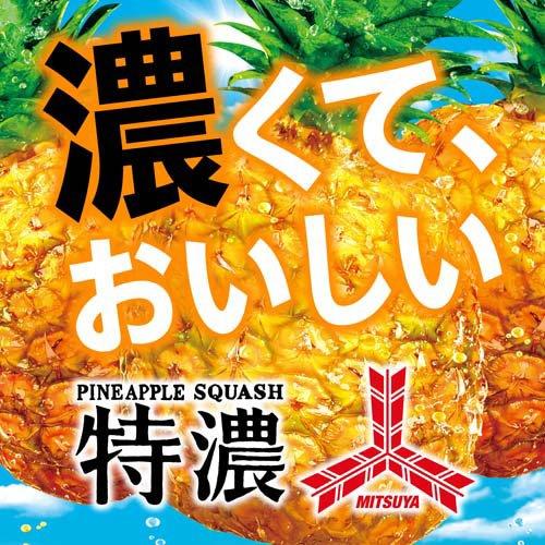 三ツ矢特濃パインスカッシュ PET ( 500ml×24本入 )/ 三ツ矢 : 爽快