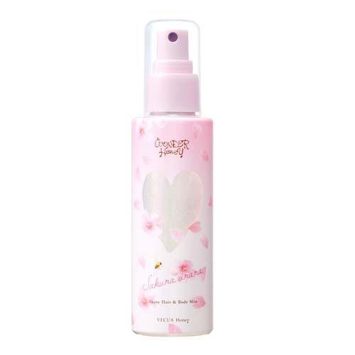 Aiam ヘアフレグランス・ボディミルク【バラ売り可】 企画品)ワンダーハニー きらめきヘア＆ボディフレグランスミスト