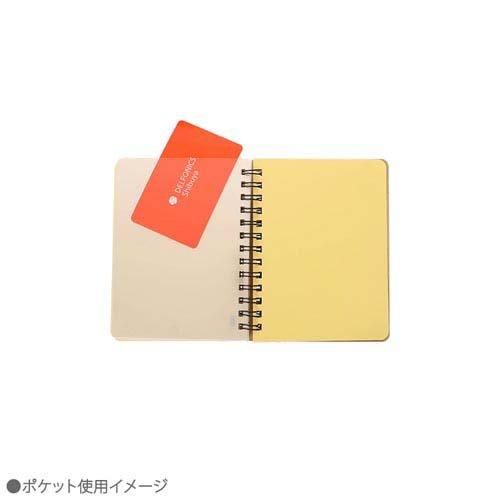 廃番品　 ロルバーン　リングノート　ポケット付メモ　XL（B5） レッド Rollbahn/ロルバーン ポケット付メモ XL B5変型 NRP06  リング