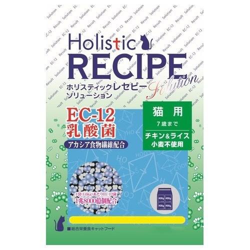 ホリスティックレセピー 成猫用 EC-12乳酸菌 チキン＆ライス ( 4.8kg