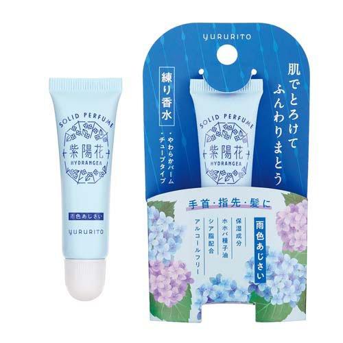 ゆるりと 紫陽花練り香水(雨色) ( 10ml ) : 爽快ドラッグ - 通販