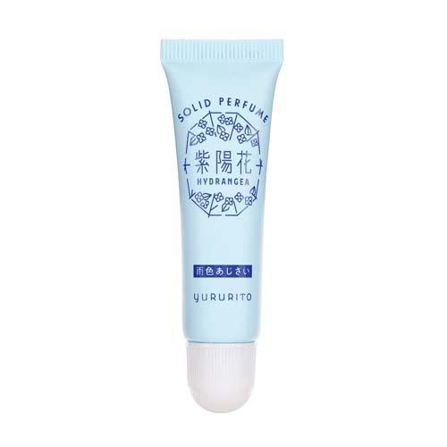 ゆるりと 紫陽花練り香水(雨色) ( 10ml ) : 爽快ドラッグ - 通販