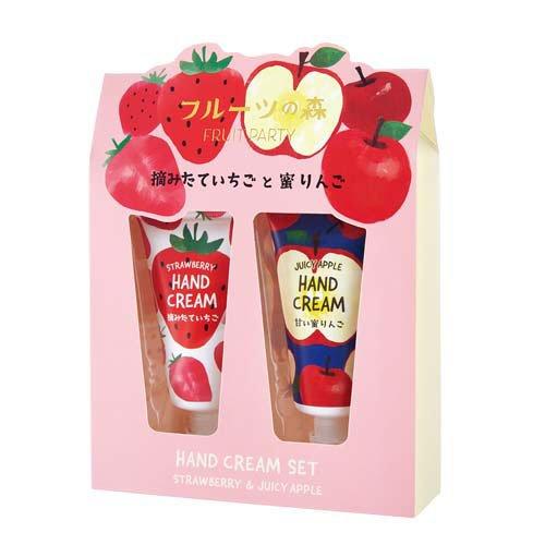 フルーツの森 ハンドクリームセット(いちご・りんご) ( 1セット