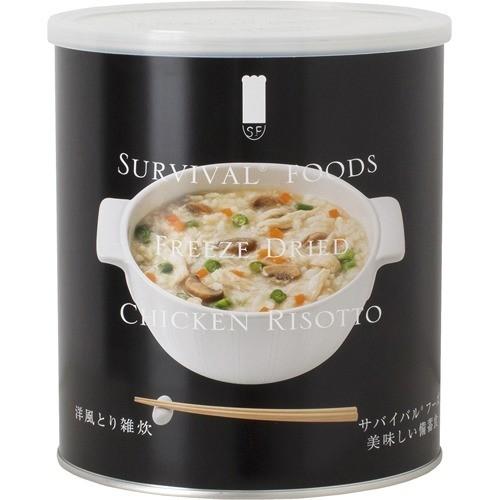 サバイバルフーズ 大缶単品 洋風とり雑炊(1缶10食相当) ( 408g )/ 防災