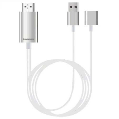 iPhone用HDMIケーブル 2.0m ホワイト TSK72H20W ( 1本 ) : 爽快