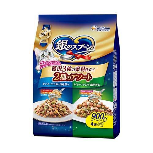 銀のスプーン 贅沢3種の素材仕立て 2種のアソート キャットフード