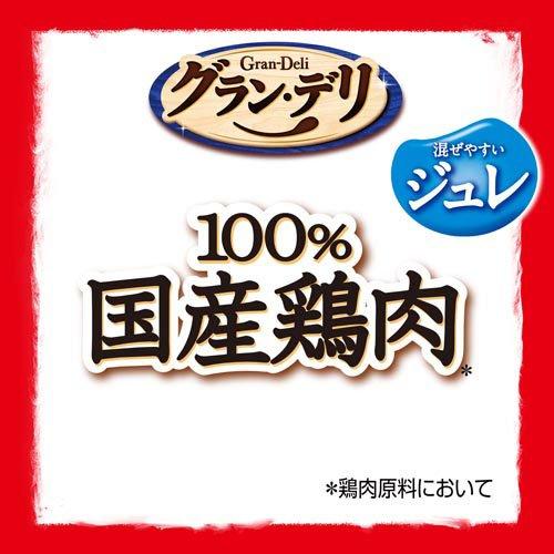 グラン・デリ 100％国産鶏肉パウチ ジュレ 成犬用 ビーフ入り