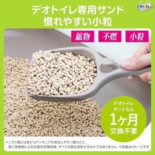 ★値下げしました★デオトイレ専用シート、サンド、トイレ、爪研ぎ、その他のセット デオトイレ 消臭・抗菌サンド小粒 サンド 猫用トイレ ( 3.8L*4袋セット