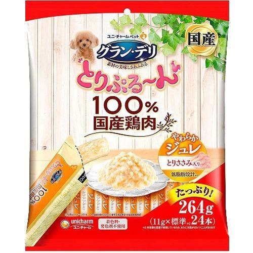 グラン・デリ とりぷる〜ん ジュレ とりささみ ( 11g*24本入