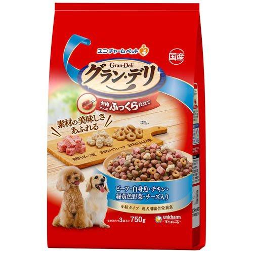 ドッグフード cary グラン・デリ ソフト ビーフ・白身魚・チキン・緑黄色野菜・チーズ入り