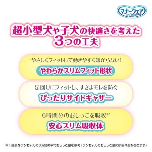 CONA CONA　女の子SSSSサイズ　42枚入　12袋セット ユニ・チャーム マナーウェア 女の子用 SSSサイズ ベージュ