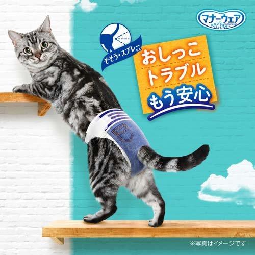 マナーウェア ねこ用 猫用おむつ Sサイズ ( 38枚入 )/ マナー マナーウェア ねこ用 猫用おむつ Sサイズ ( 38枚入 )/ マナー