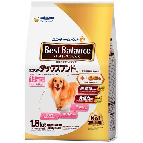ベストバランス カリカリ仕立て ミニチュア・ダックスフンド用 13歳