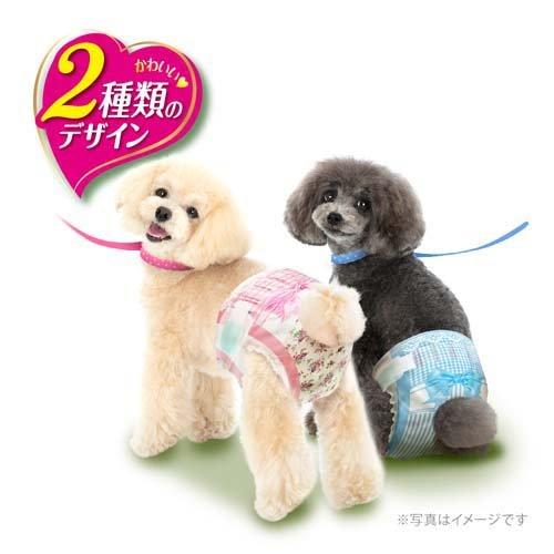 マナーウェア 女の子用 SS ピンクリボン・青リボン 犬用 おむつ マナーウェア 女の子用 SS ピンクリボン・青リボン 犬用 おむつ
