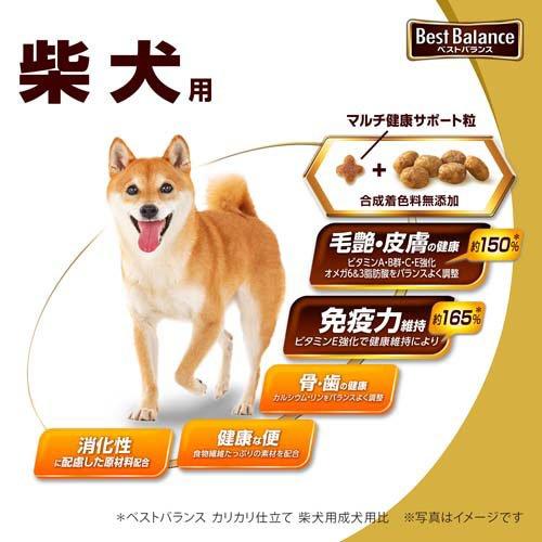 ベストバランス カリカリ仕立て 柴犬用 10歳以上用 ( 4kg