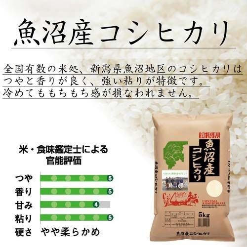 令和7年産 魚沼産コシヒカリ ( 5kg )/ 田中米穀 産地精米 新潟 魚沼