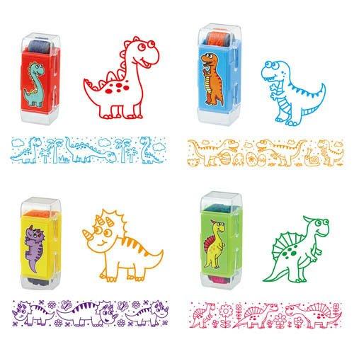 恐竜ローリングスタンプBOXセット ( 24個入 )の画像