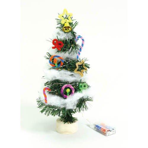 クリスマスツリー作り イルミネーションライト付 ( 1個 ) : 爽快