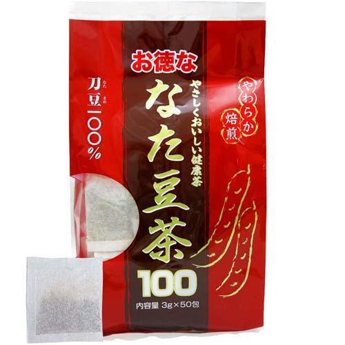 tataty  　　なたまめ茶3袋 なた豆茶100 ( 3g*50包 ) : 爽快ドラッグ - 通販 - Yahoo!ショッピング