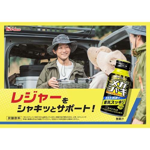 メガシャキ ( 100ml*6本入 )/ ハウス 眠気スッキリ ジンジャー レモン