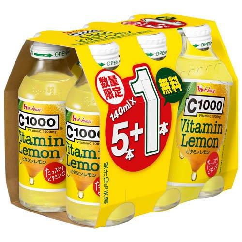 cレモン6株まとめ買い 企画品)C1000 ビタミンレモン ( 140ml×6本 )/ C1000 : 爽快ドラッグ