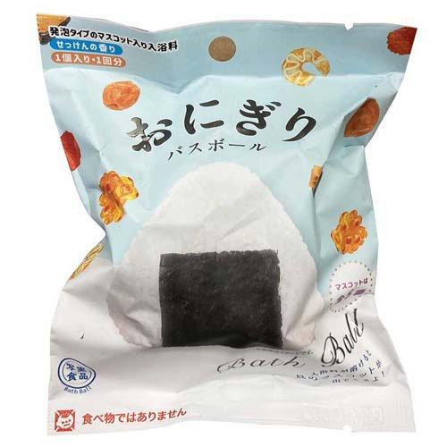 写実食品 おにぎりバスボール せっけんの香り ( 60g ) : 爽快ドラッグ