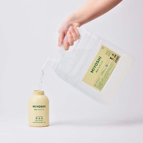 業務用 無添加 せっけん泡のハンドソープ ( 4L )/ ミヨシ無添加