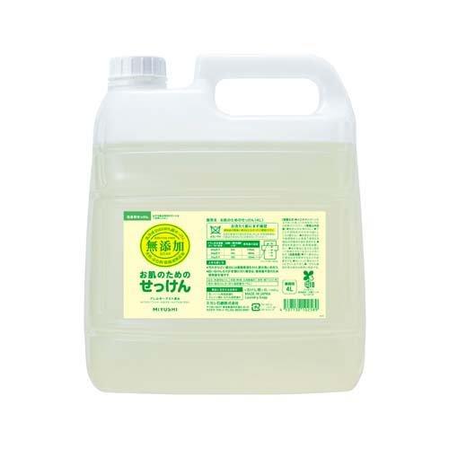 ミヨシ石鹸 業務用 無添加 お肌のための洗濯用液体せっけん ( 4L ミヨシ石鹸 業務用 無添加 お肌のための洗濯用液体せっけん ( 4L