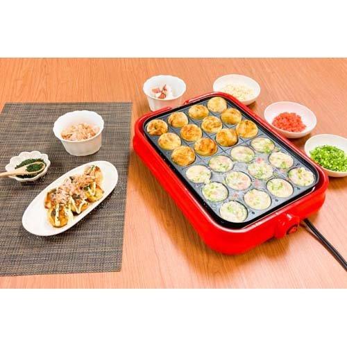 アビテラックス 電気たこ焼き器 着脱式24個穴 ADT241 ( 1台 ) : 爽快