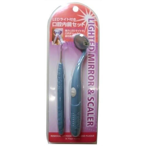 ドクターズ ウルトラライト付き口腔内鏡セット 青 ( 1セット )/ : 爽快