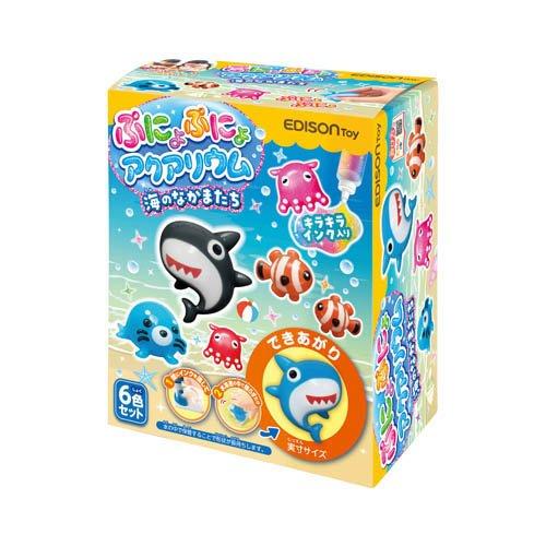 未使用　未開封　箱入り　ぷちょ　ミニペン　遊べるフィギュア　2個セット ぷにょぷにょアクアリウム mini 海のなかまたち ( 1セット ) : 爽快
