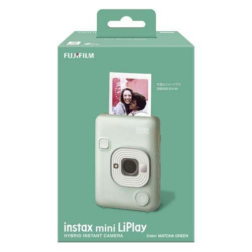 富士フイルム チェキ instax mini LiPlay GREEN ( 1台 ) : 爽快