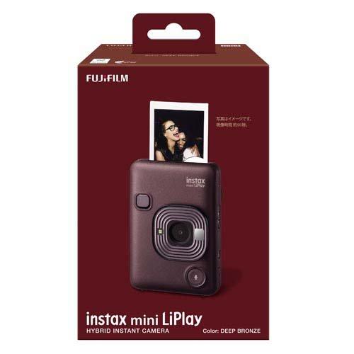 富士フイルム チェキ instax mini LiPlay BRONZE ( 1台 ) : 爽快