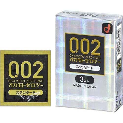 コンドーム オカモトゼロツー スタンダード ( 3コ入 )/ 0.02 コンドーム オカモトゼロツー スタンダード ( 3コ入 )/ 0.02