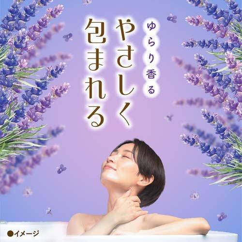 バスクリン 花ゆらら ラベンダーの香り ( 600g )/ 粉末入浴剤 薬用
