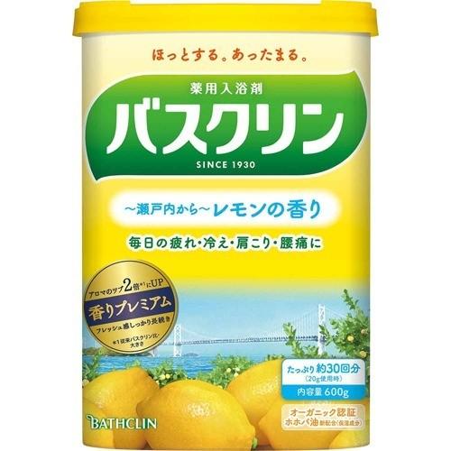 バスクリン レモンの香り 600g  バスクリン 入浴剤