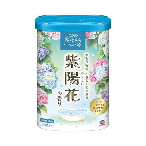 バスクリン 薬用入浴剤 花ゆらら 紫陽花の香り 粉末 ( 600g )/ : 爽快