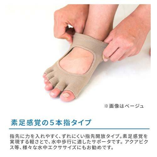 オカ AQUA RUN アクアラン プールエクササイズ専用サポーター Mサイズ