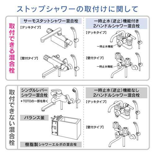 カクダイ 浄水ストップシャワーヘッド GA-FC027 掃除ノズルジョイント カートリッジ付 ( 1セット )/ GAONAの画像