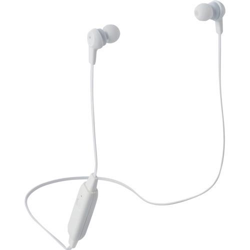 Bluetoothイヤホン 耳栓タイプ FAST MUSIC 9.0mmドライバ HPC16 白 LBT