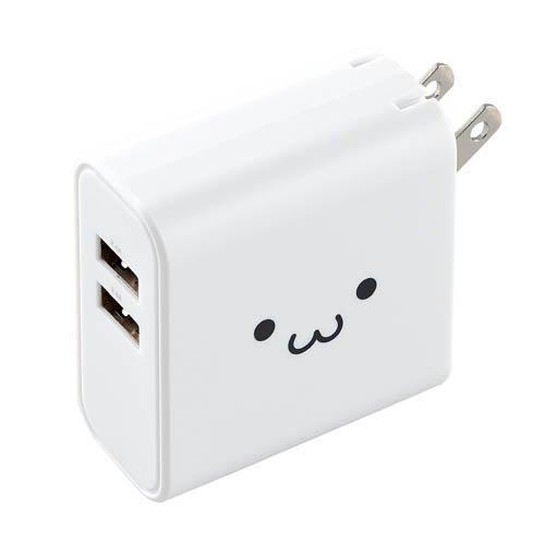 エレコム 充電器 iPhone SE3／15／14／13／12／Android EC-AC03WF ( 1