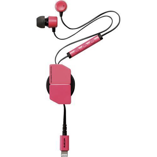 エレコム イヤホン Iphone Ipad Ligtning 95cm マイク付 ピンク Ehp Lfr10cmpn 1個 エレコム Elecom 爽快ドラッグ 通販 Yahoo ショッピング